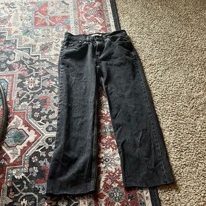 Black levi jeans
